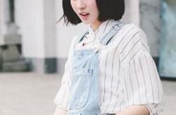 乞丐裤配什么发型好看女生推荐,打造个性魅力女生
