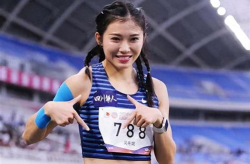 吴艳妮再次抢跑,勇敢面对争议，展现运动员风采”